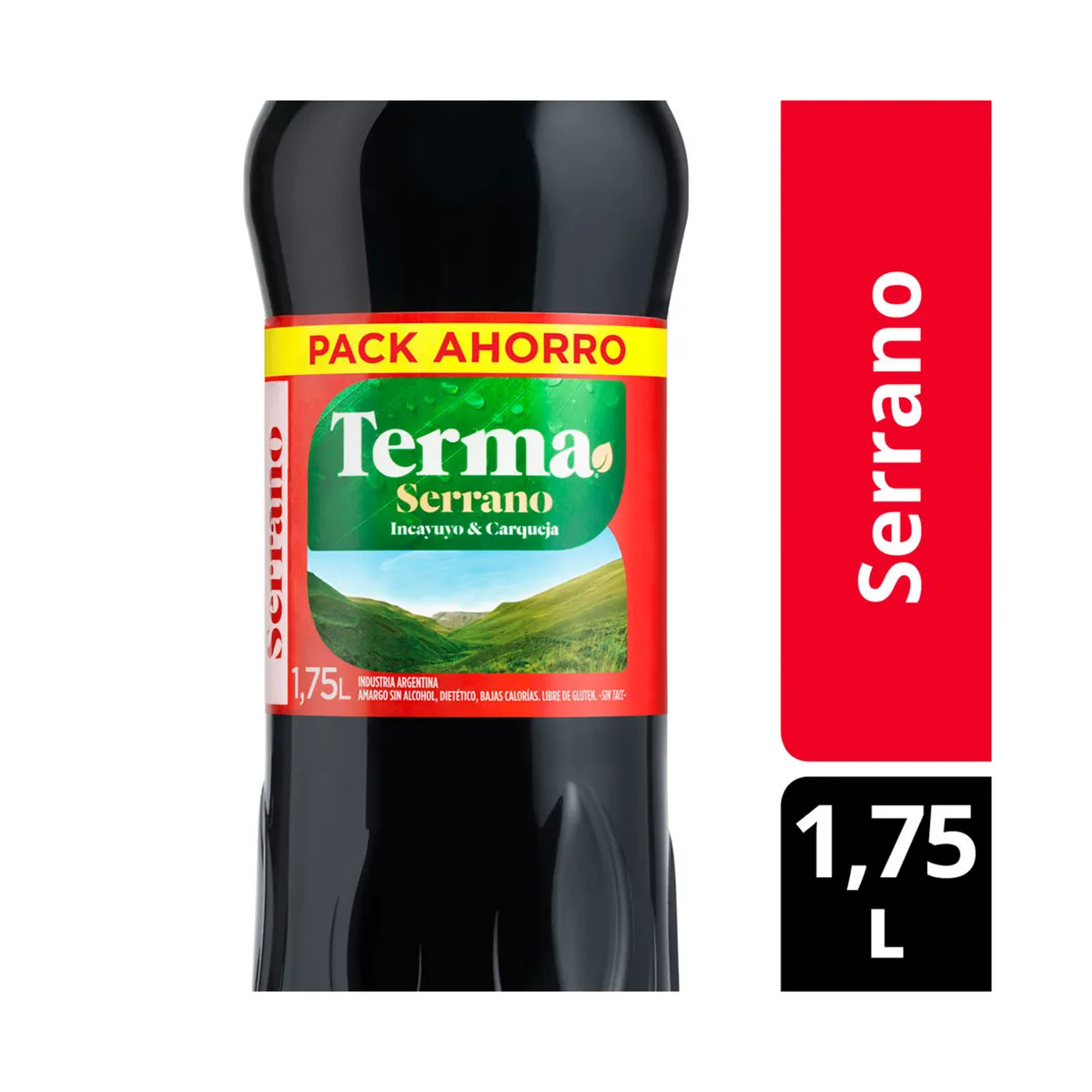 Aperitivo sin alcohol Serrano Terma 1,7 lts