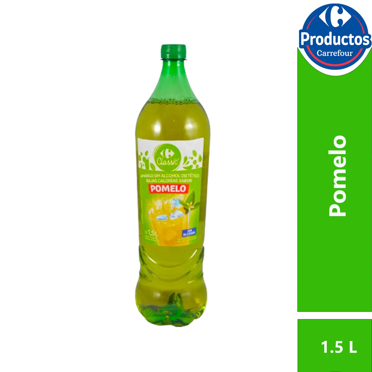 Aperitivo sin alcohol Pomelo Carrefour Classic 1,5 lts
