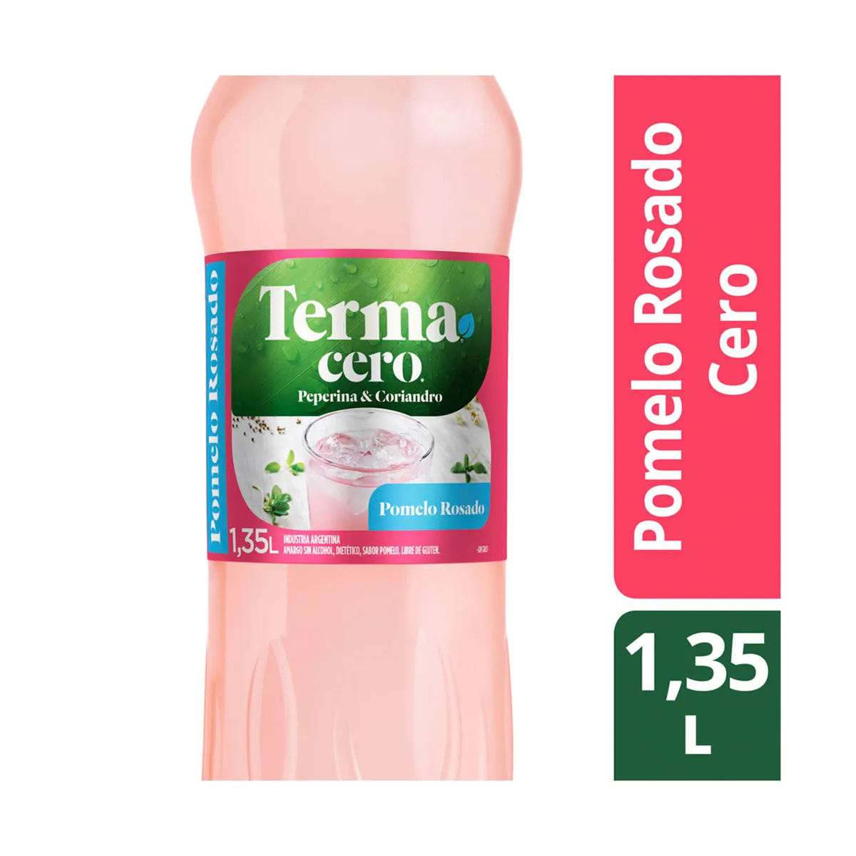 Aperitivo sin alcohol Pomelo Terma Cero 1,35 lts