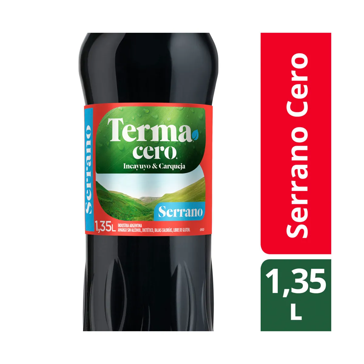 Aperitivo sin alcohol Serrano Terma Cero 1,35 lts