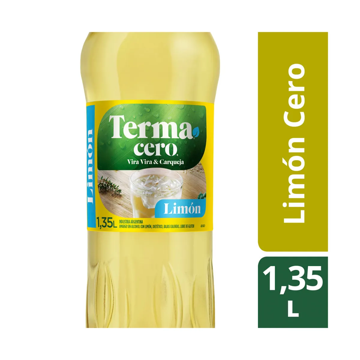 Aperitivo sin alcohol Limón Terma Cero 1,35 lts