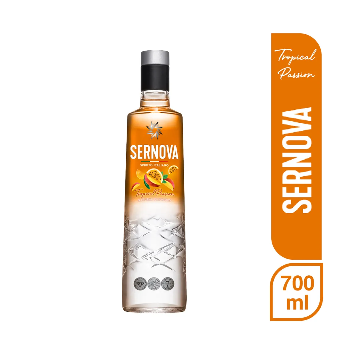 Vodka Sernova tropical passion 700 cc.