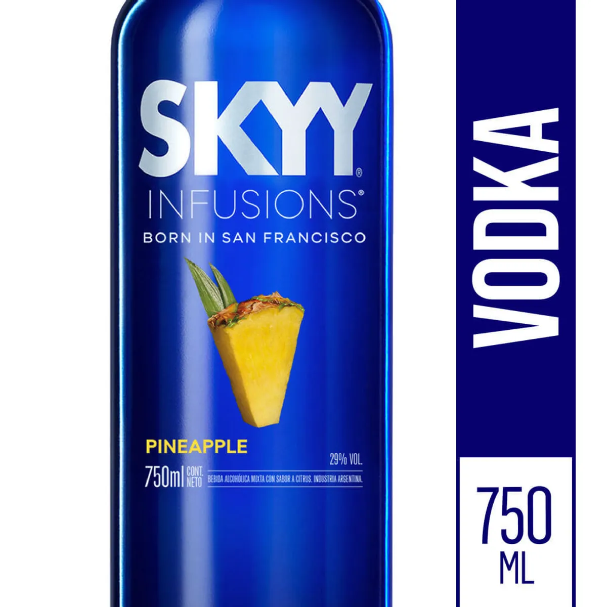 Vodka Skyy piña 750 cc.