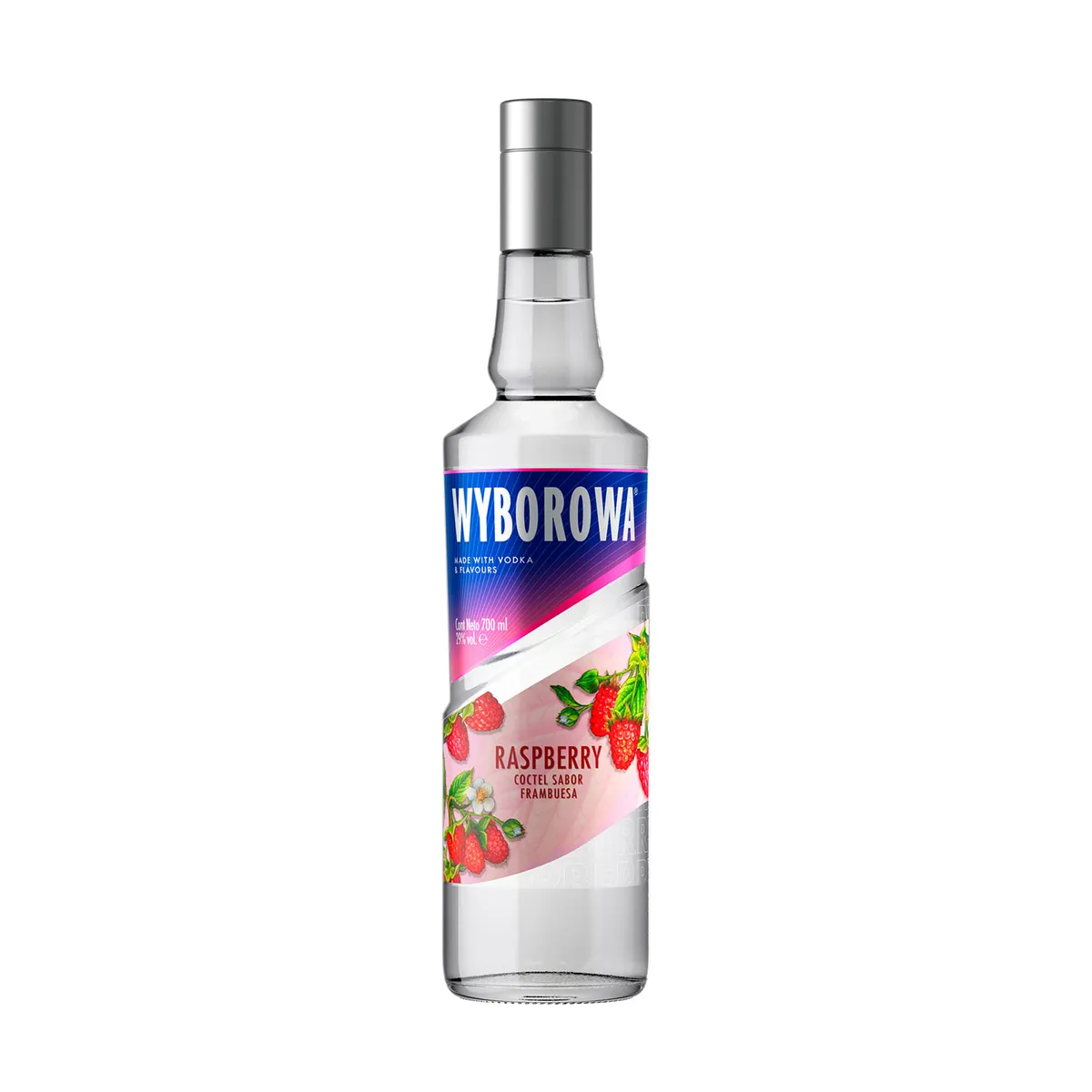 Vodka Wyborowa raspebby en botella 700 cc.