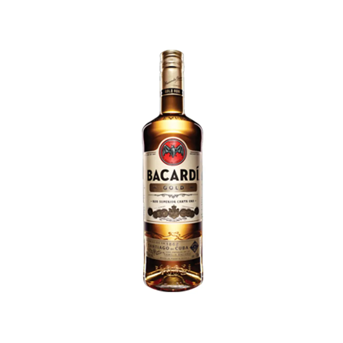 Ron Bacardi carta oro en botella 750 ml