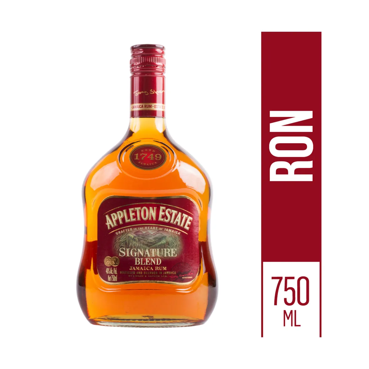 Ron Appleton State signature blend en botella 750 ml