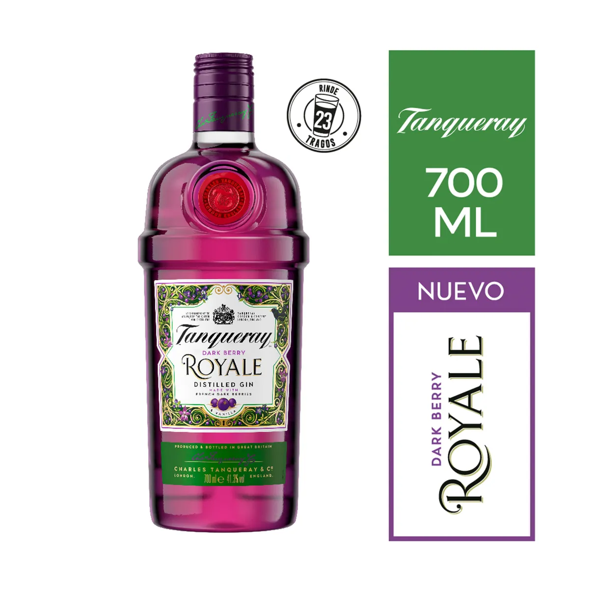 Gin Tanqueray royale 700 cc.