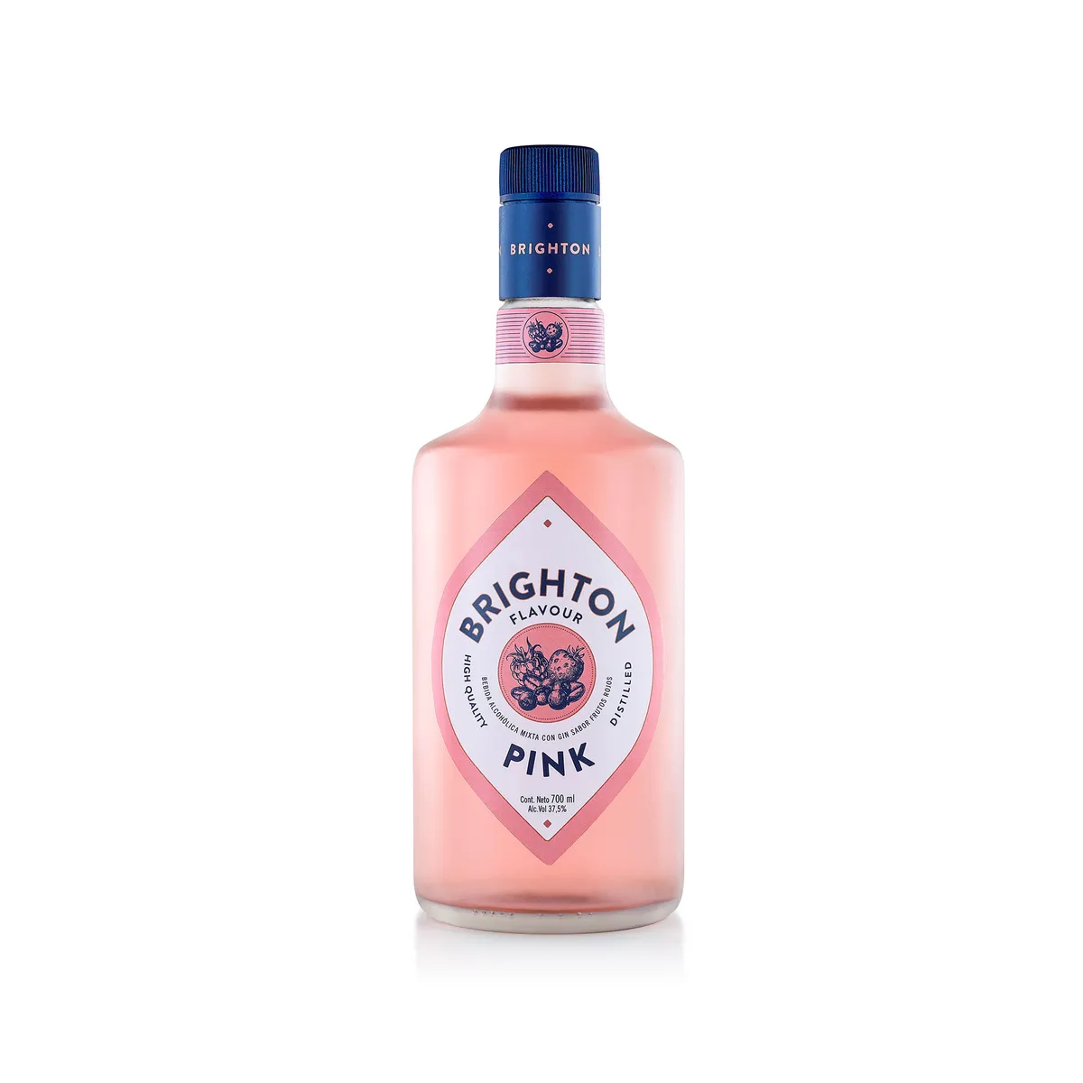 Gin pink Birghton en botella 700 ml