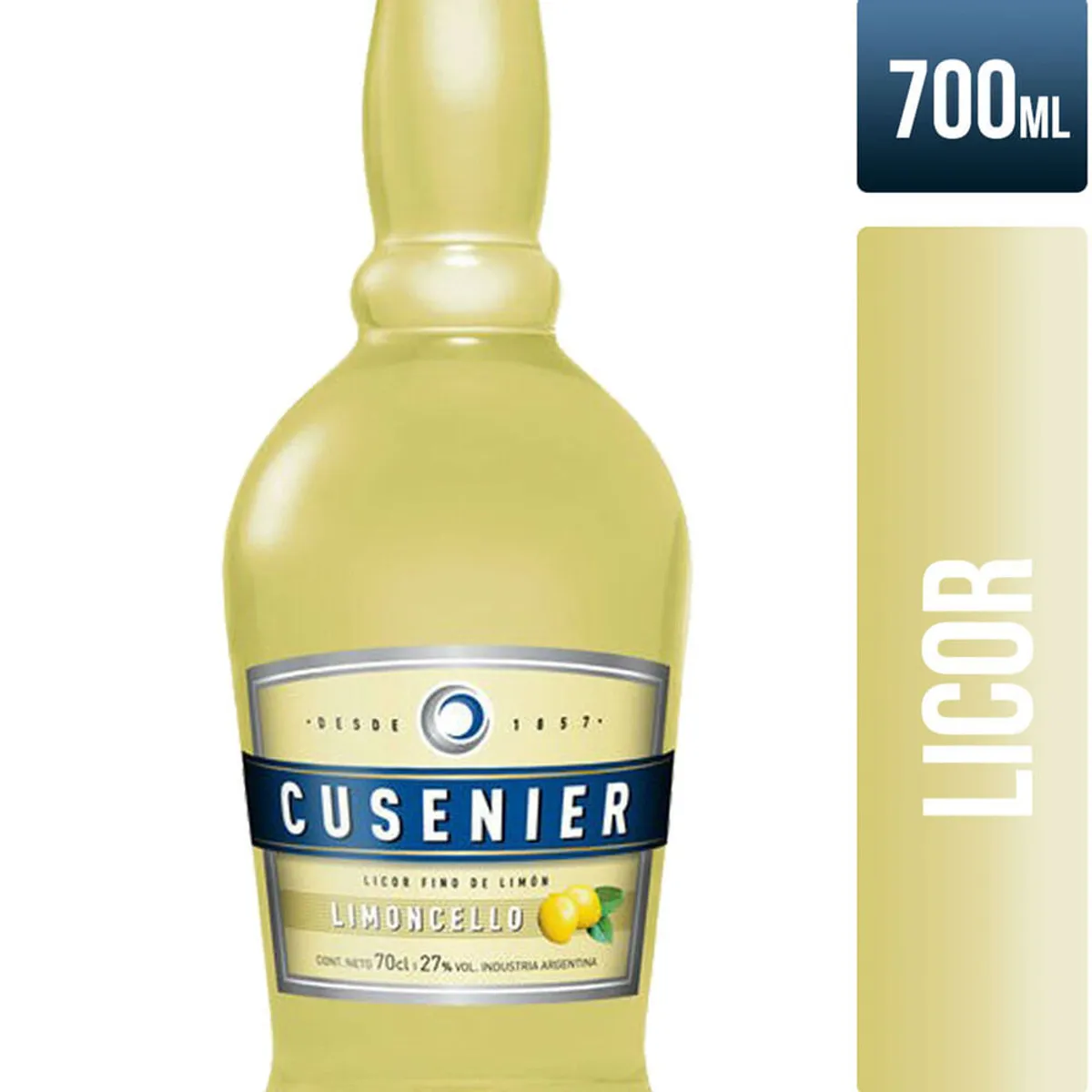 Licor Cusenier lemoncello 700 cc.