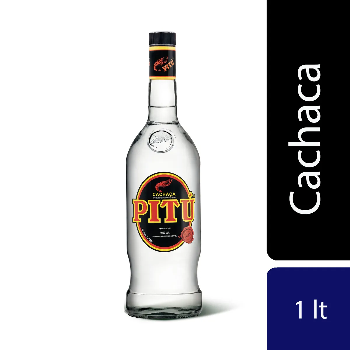 Cachaca Pitú 1 l.