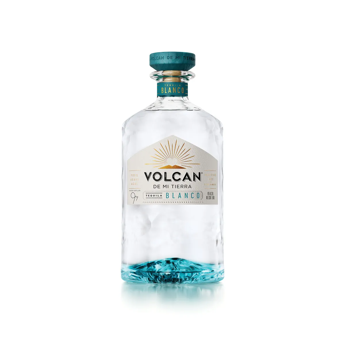 Tequila blanco Volcan de mi Tierra en botella 700 ml