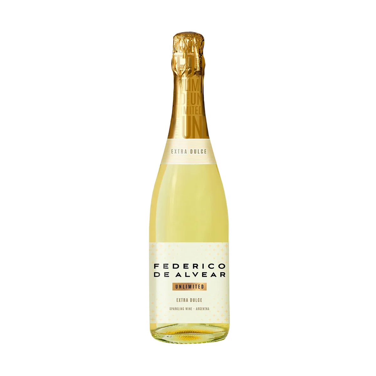 Espumante Federico de alvear extra dulce 750 cc.