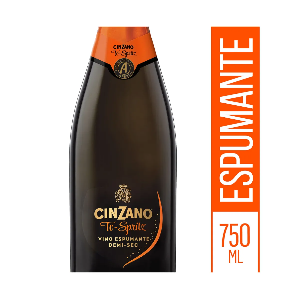 Vino espumante Cinzano demi sec to spritz 750 cc.