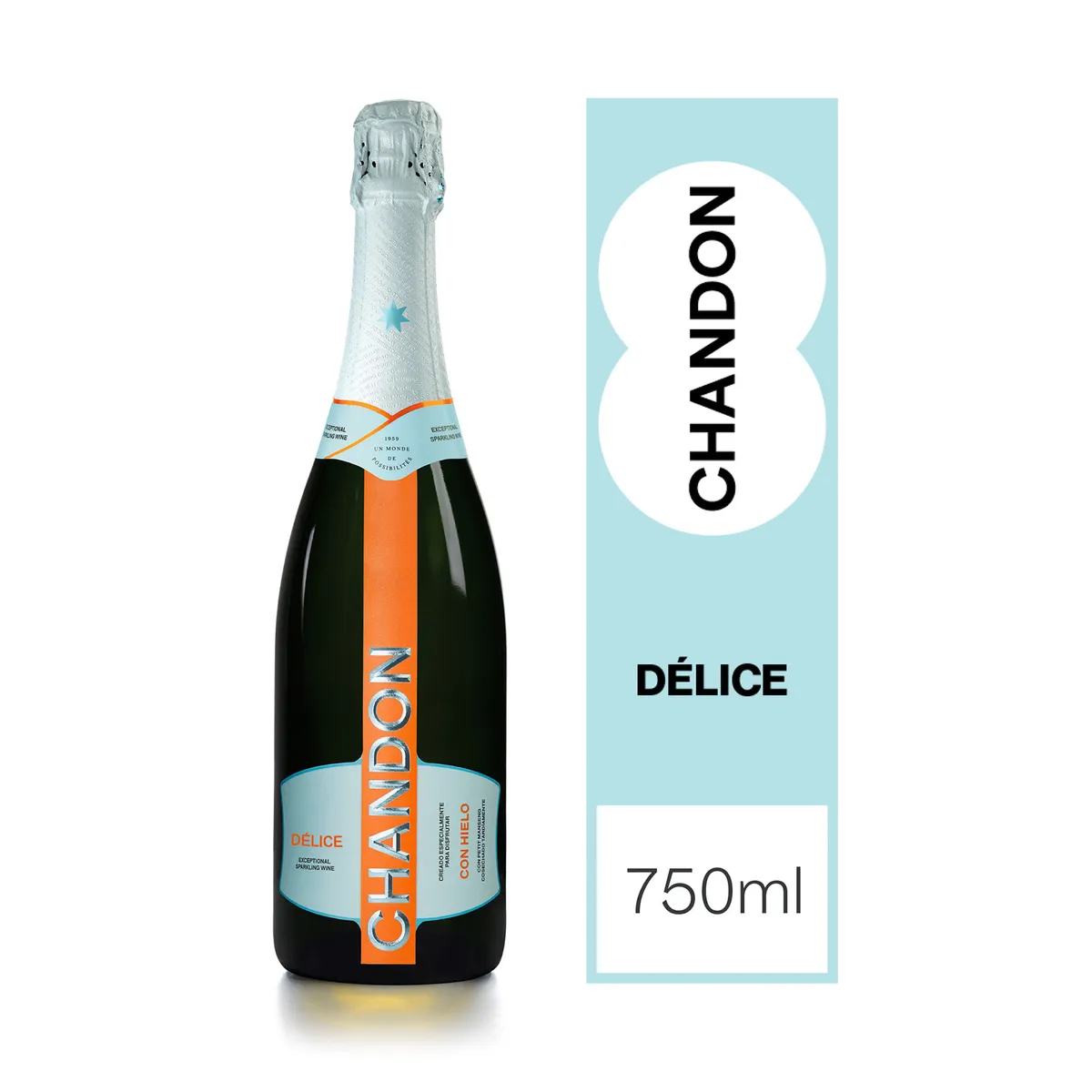Espumante Chandon delice 750 ml.