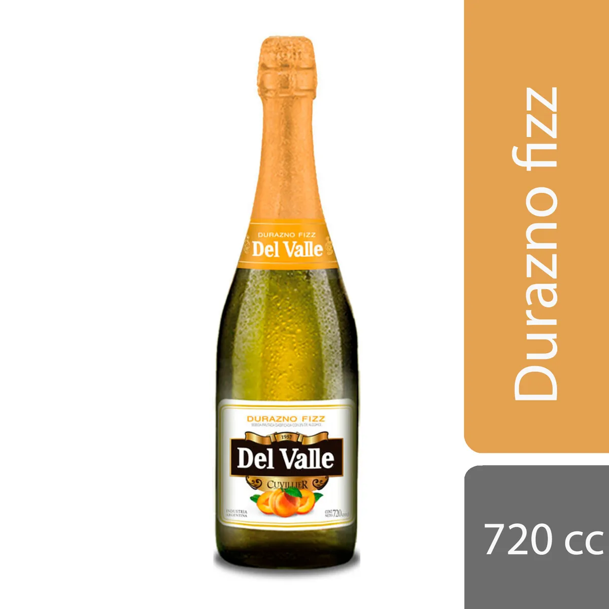 Durazno fizz Del Valle 720 cc.