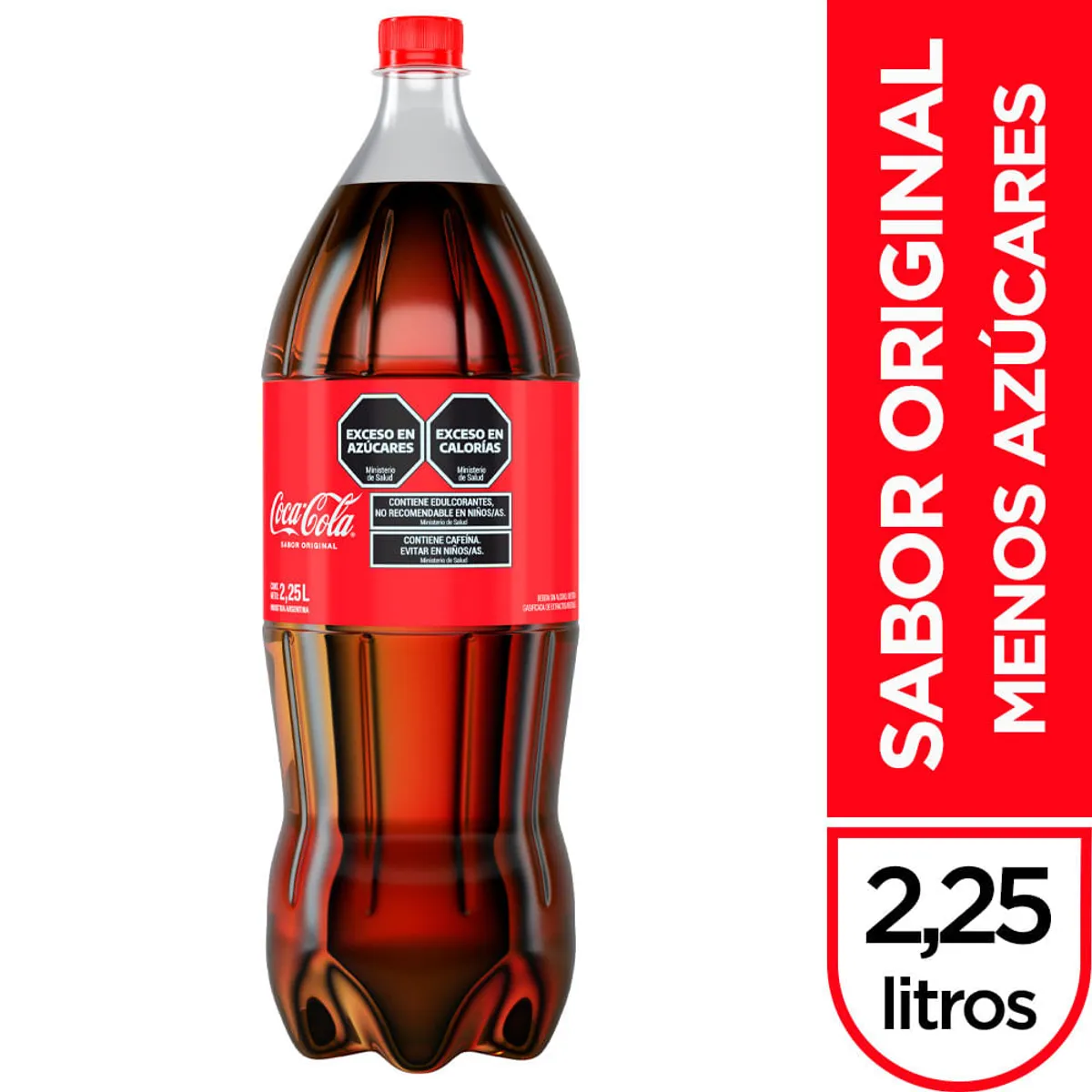 Gaseosa cola Coca Cola sabor original 2,25 lts