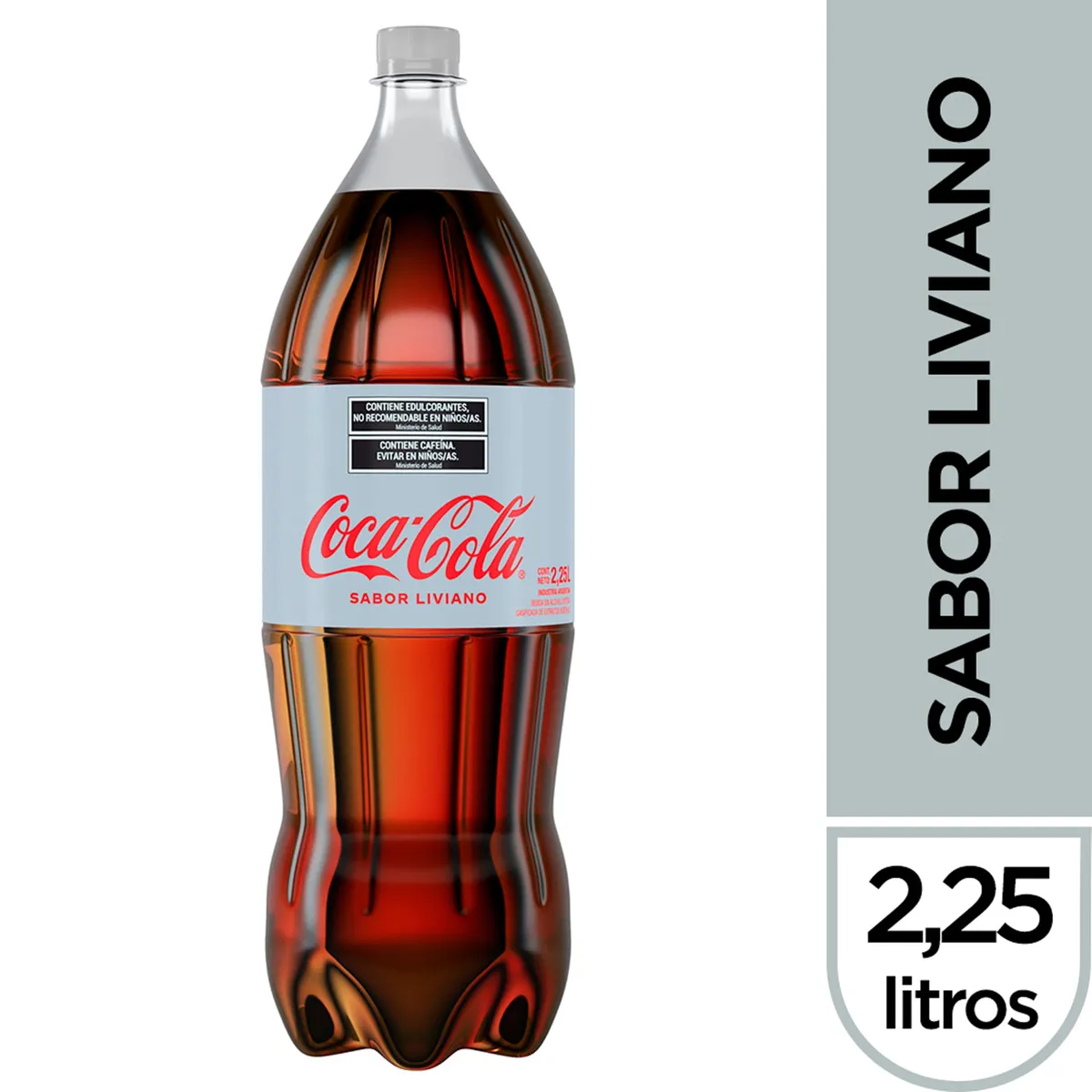 Gaseosa cola Coca Cola sabor liviano 2,25 lts