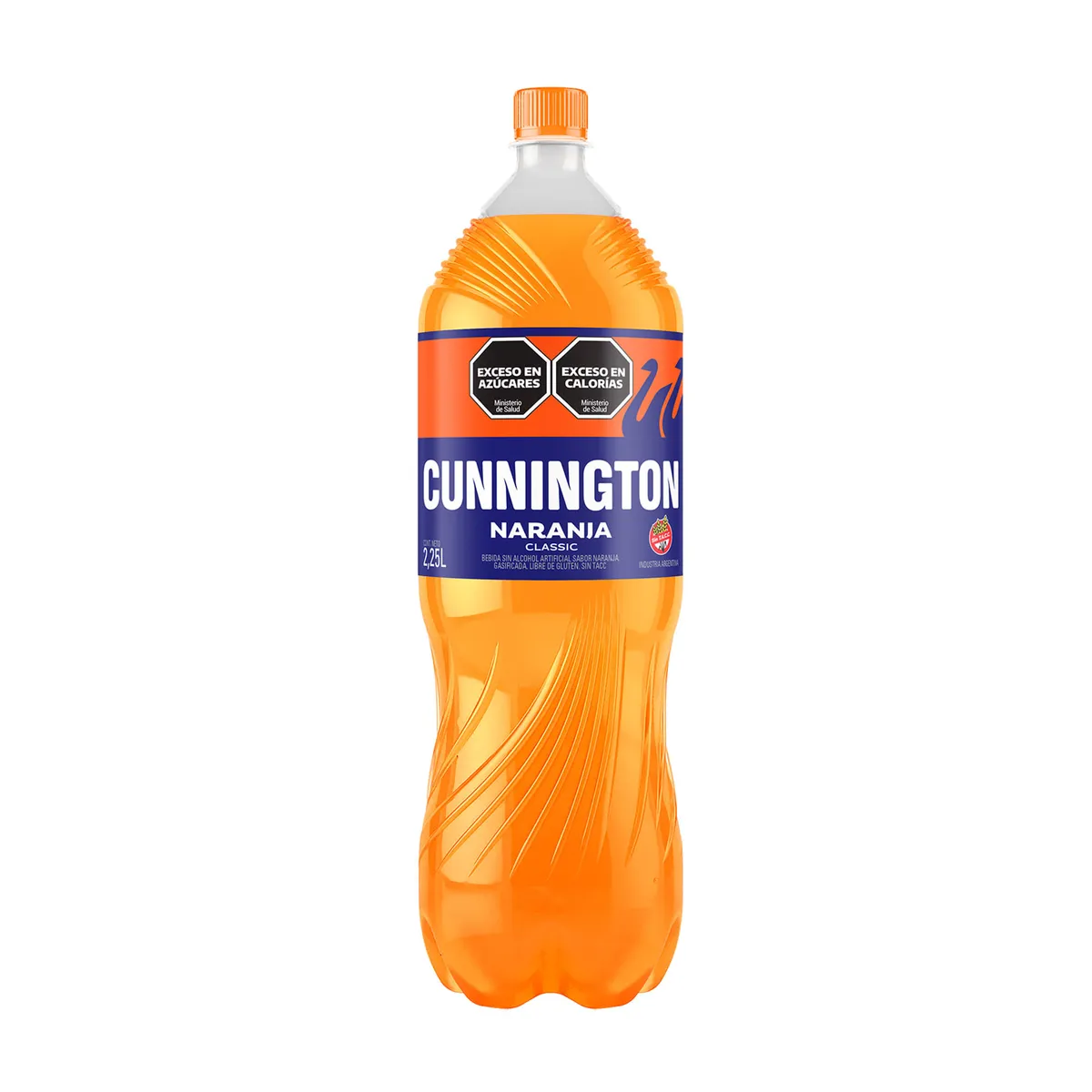 Gaseosa naranja Cunnington classic pet 2,25 lts