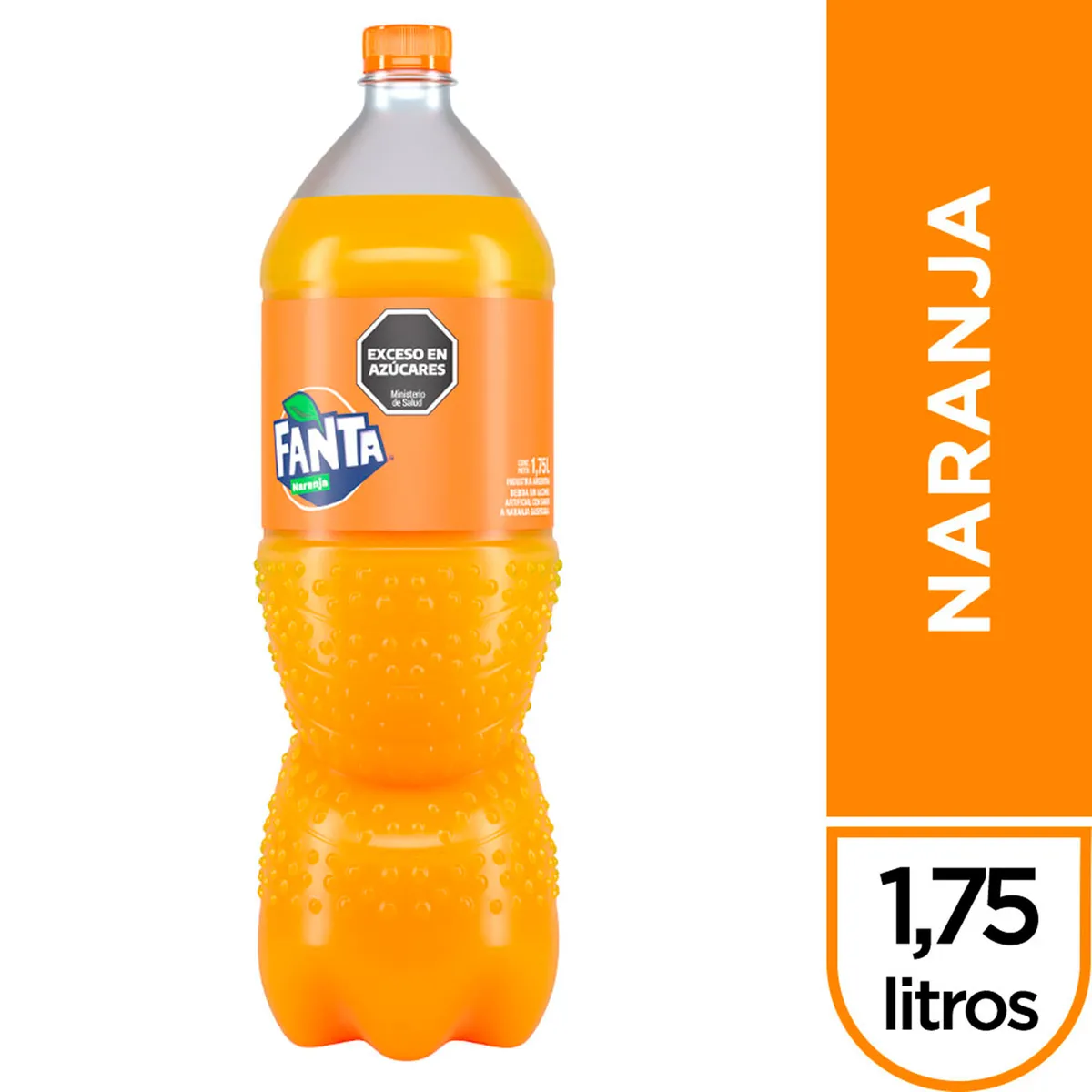 Gaseosa naranja Fanta 1,75 lts