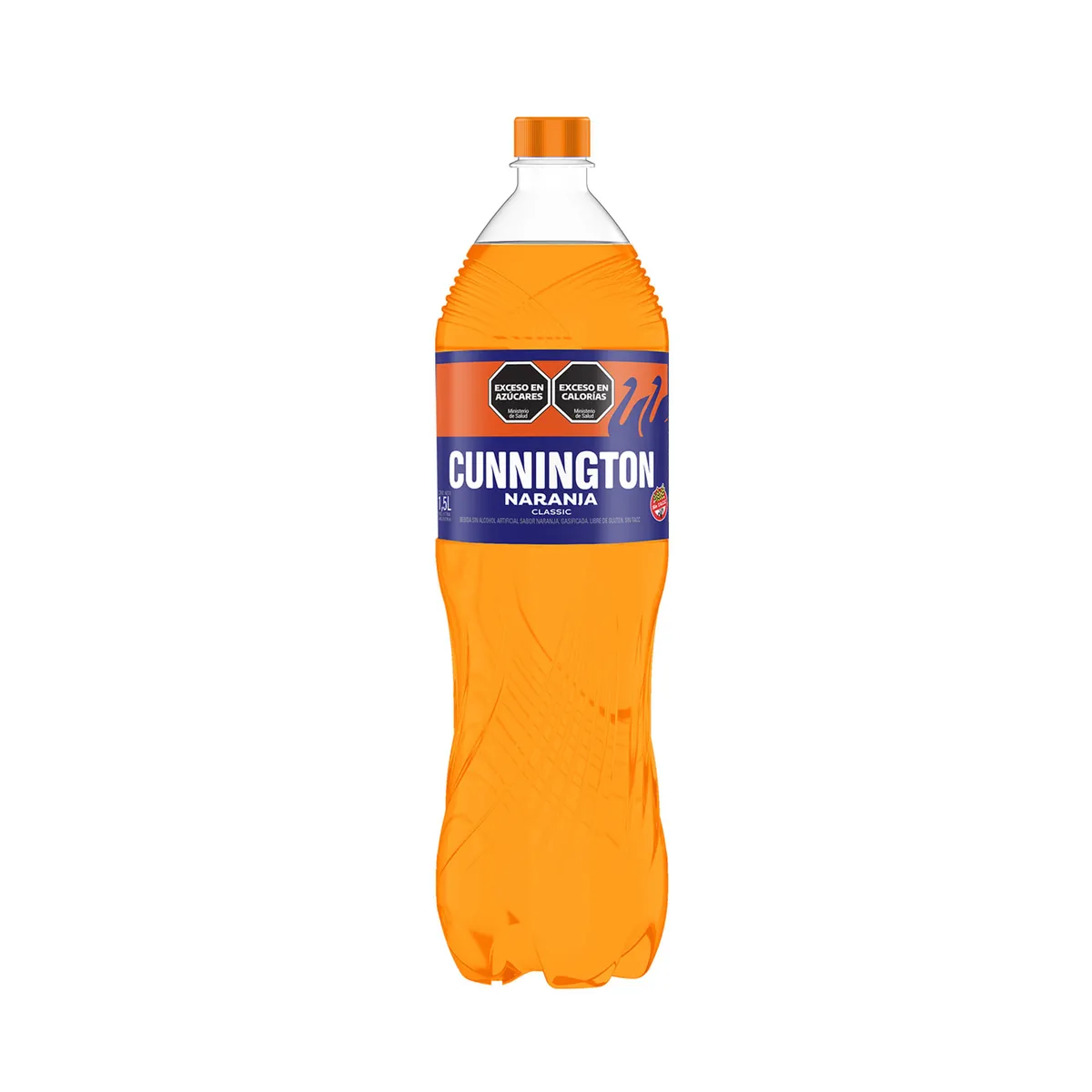 Gaseosa naranja Cunnington classic pet 1,5 lts