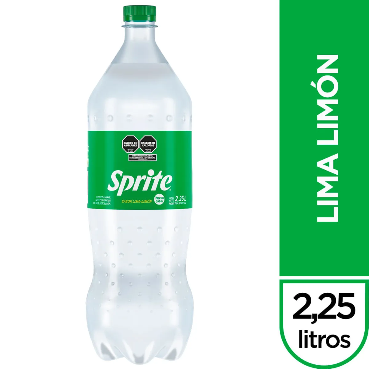 Gaseosa lima limón Sprite 2,25 lts
