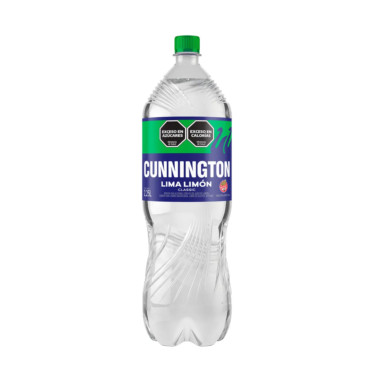 Gaseosa lima limón Cunnington classic pet 2,25 lts