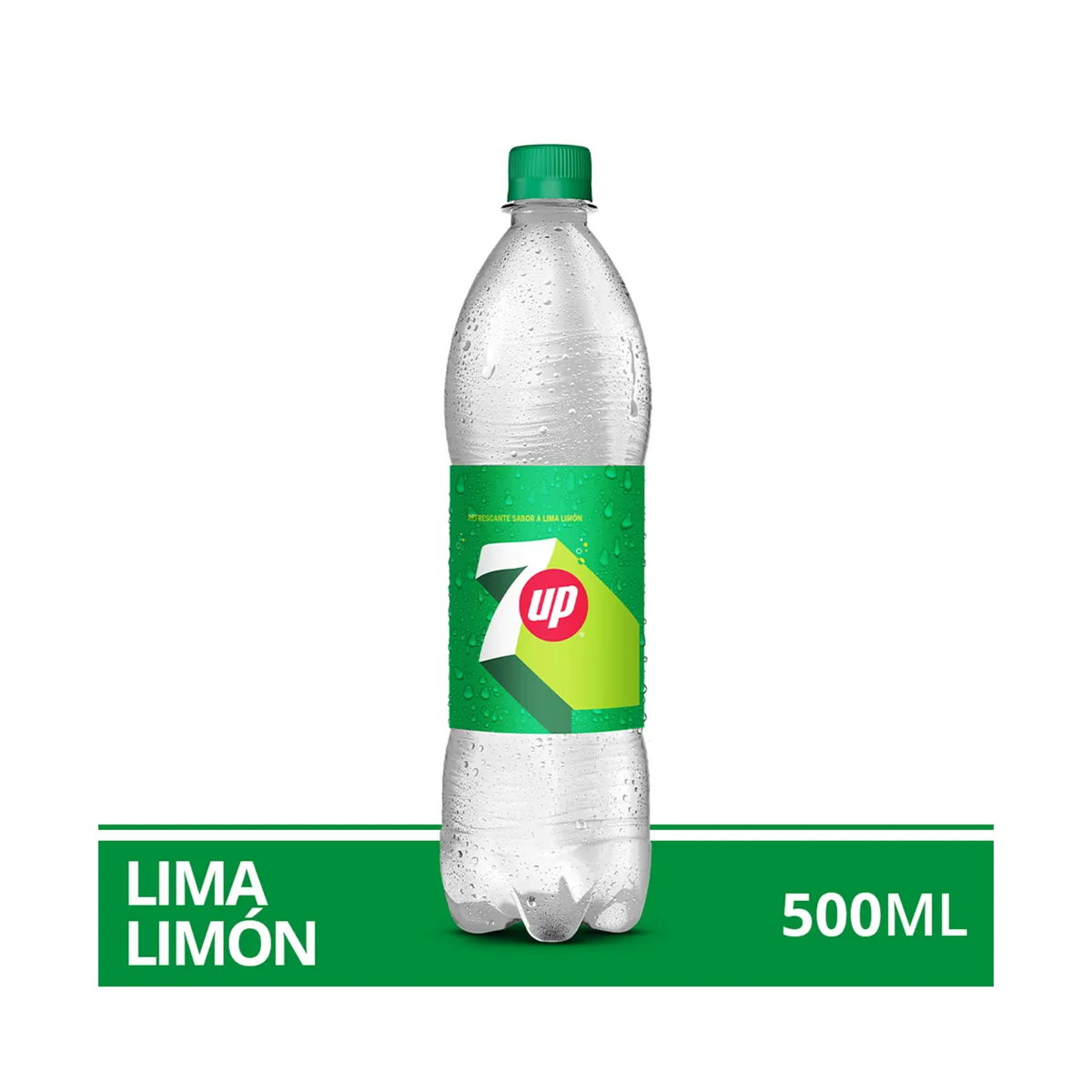 Gaseosa lima limón 7 Up pet 500 ml