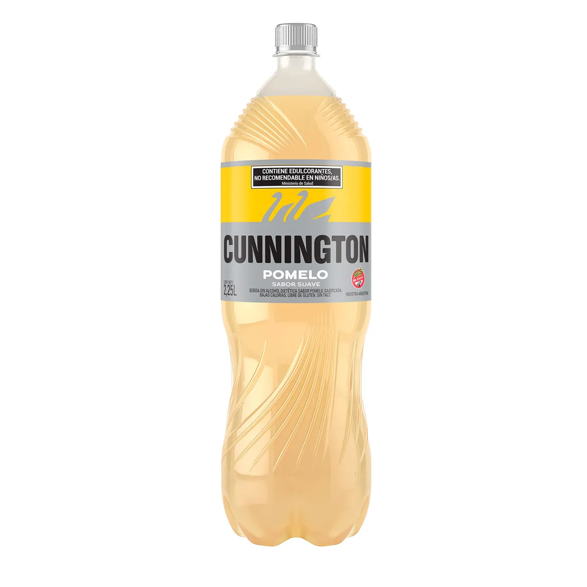 Gaseosa pomelo Cunnignton suave sin tacc 2,25 lts