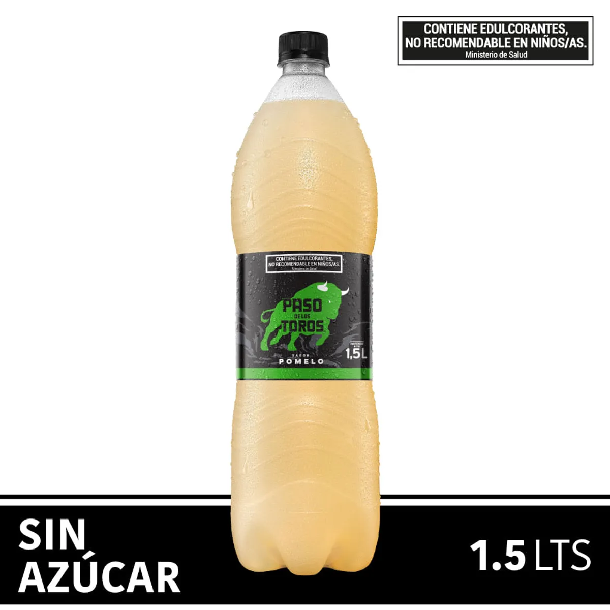 Gaseosa pomelo Paso de los Toros sin azúcar pet 1,5 lts