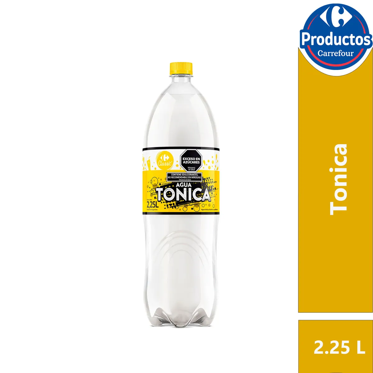 Gaseosa tónica Carrefour Classic 2,25 lts