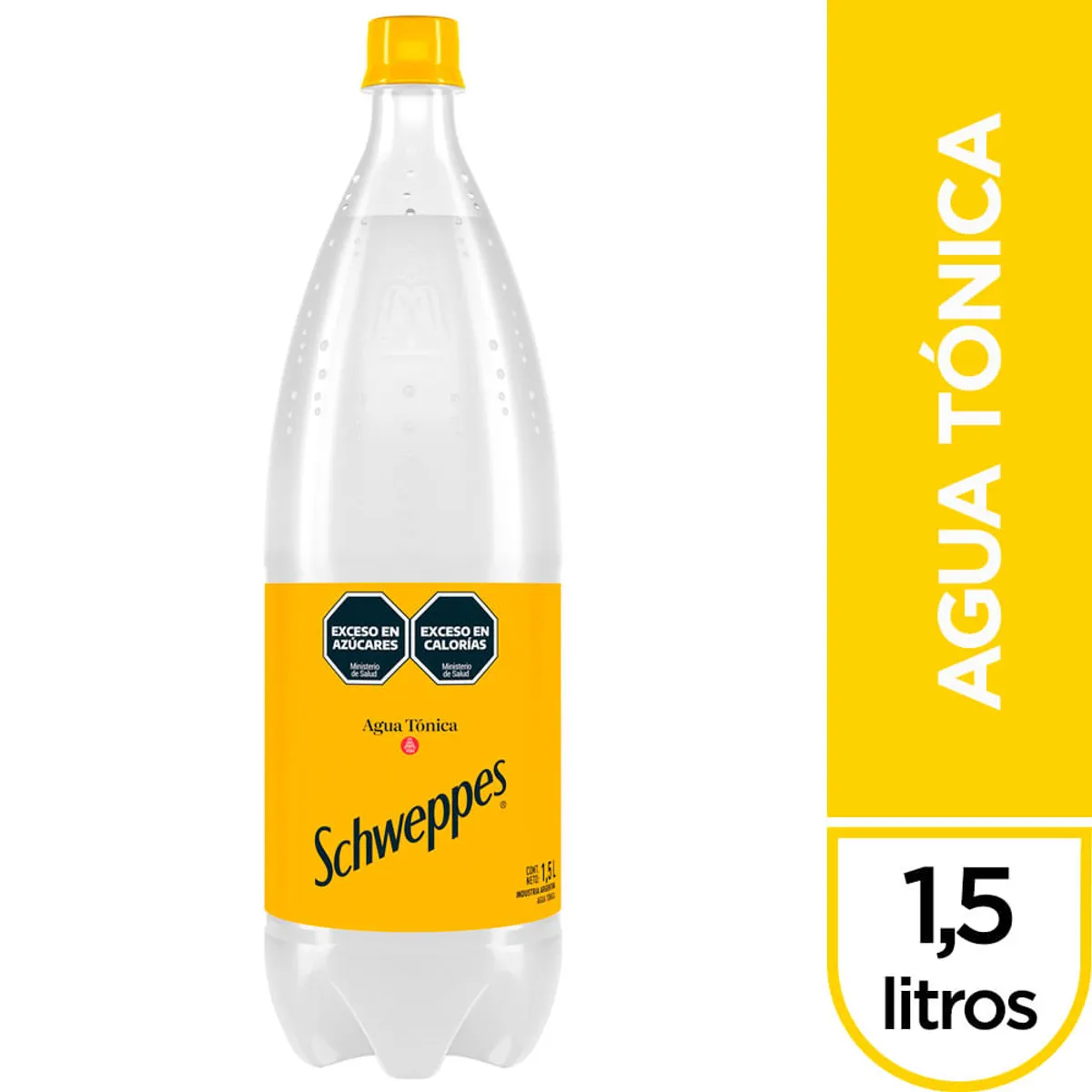 Gaseosa tónica Schweppes 1,5 lts