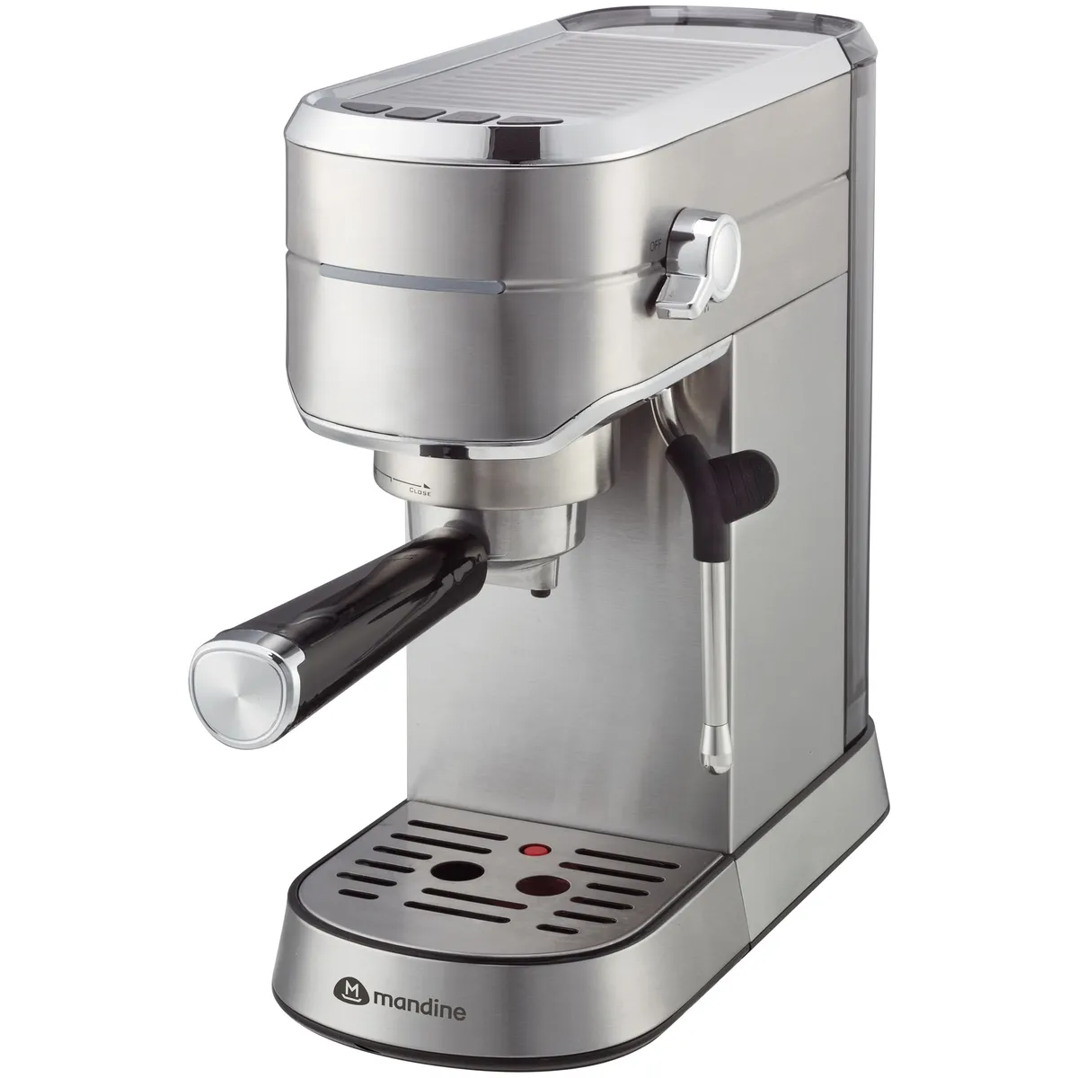 Cafetera express Mandine inox MEC1450