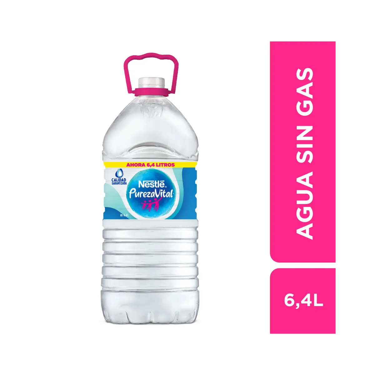 Agua de mesa sin gas Nestlé bidón 6,3 lts