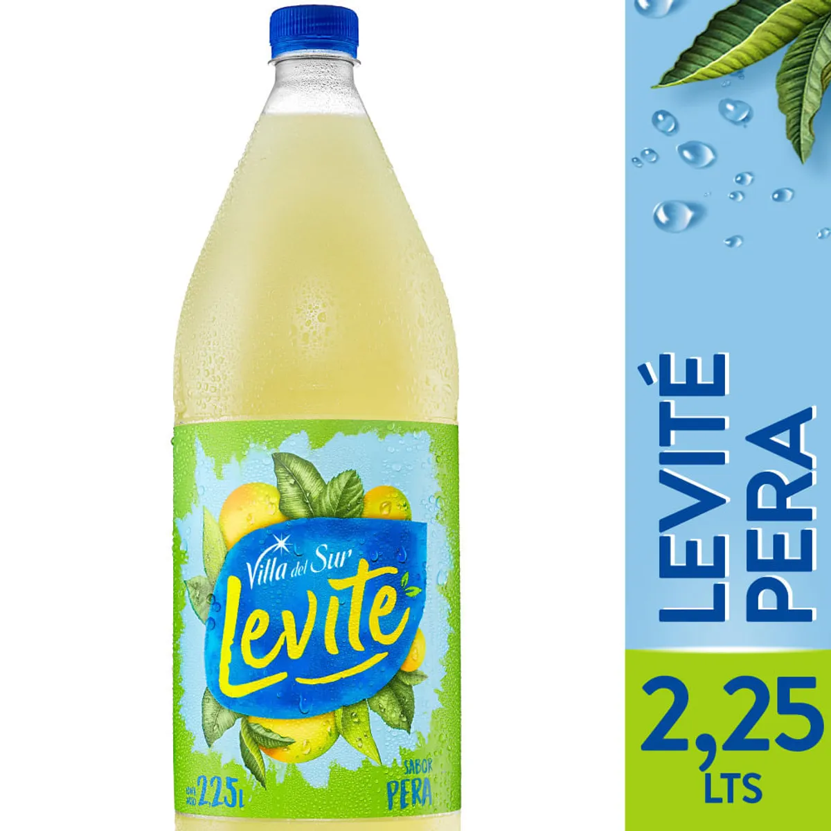 Agua saborizada de pera Levité 2,25 lts