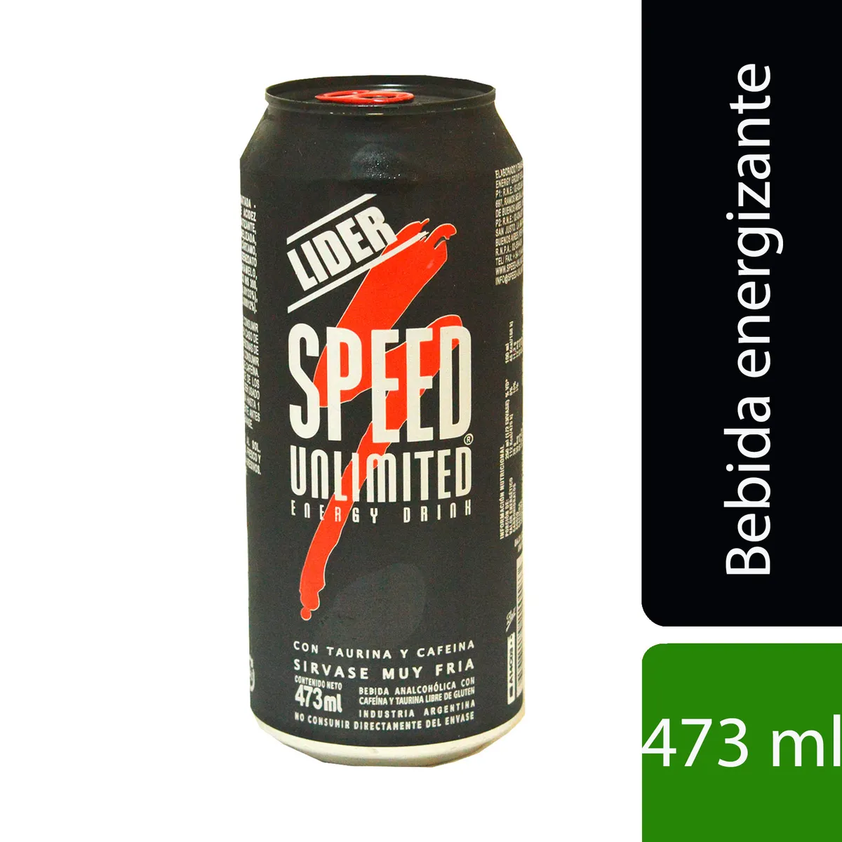 Bebida energizante Speed 473 ml