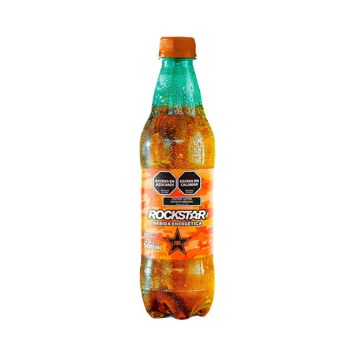 Bebida energizante Rockstar Naranja pet 500 ml