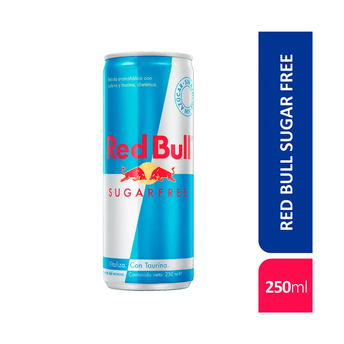 Bebida energizante Red Bull Sugar Free 250 ml
