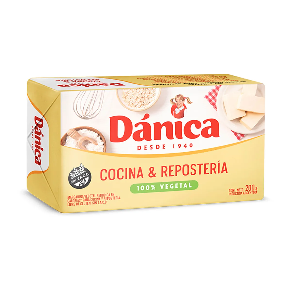 Margarina en pan Danica clásica 200 g.