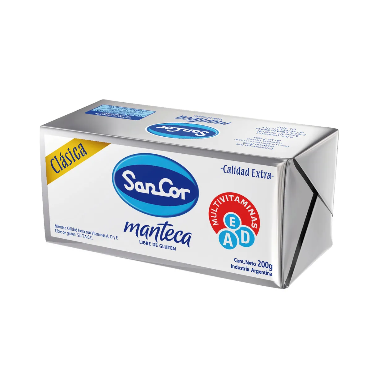 Manteca SanCor clásica 200 g.