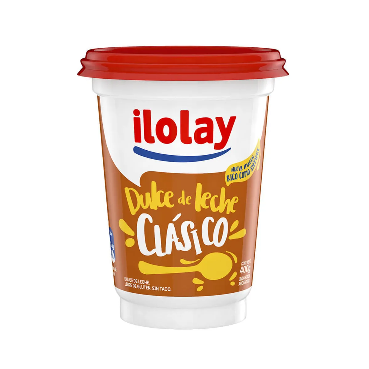 Dulce de leche Ilolay clásico 400 g.