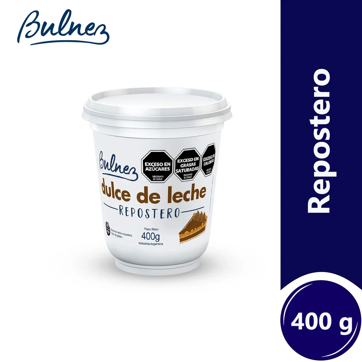 Dulce de leche Bulnez repostero 400 grs