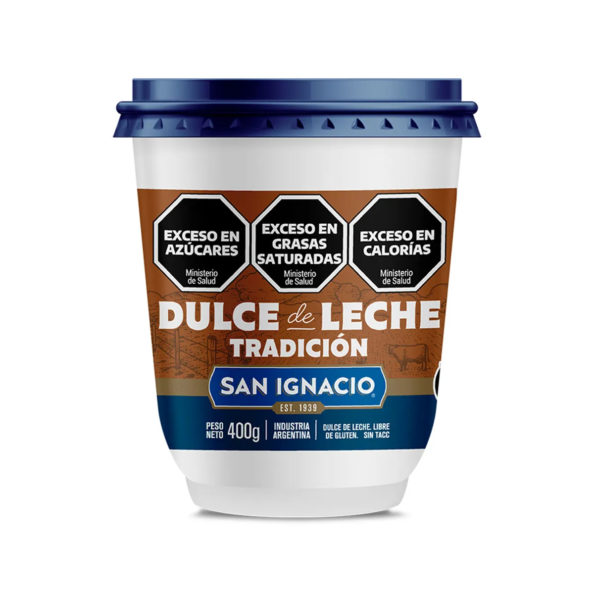 Dulce de leche San Ignacio tradicional 400 g.