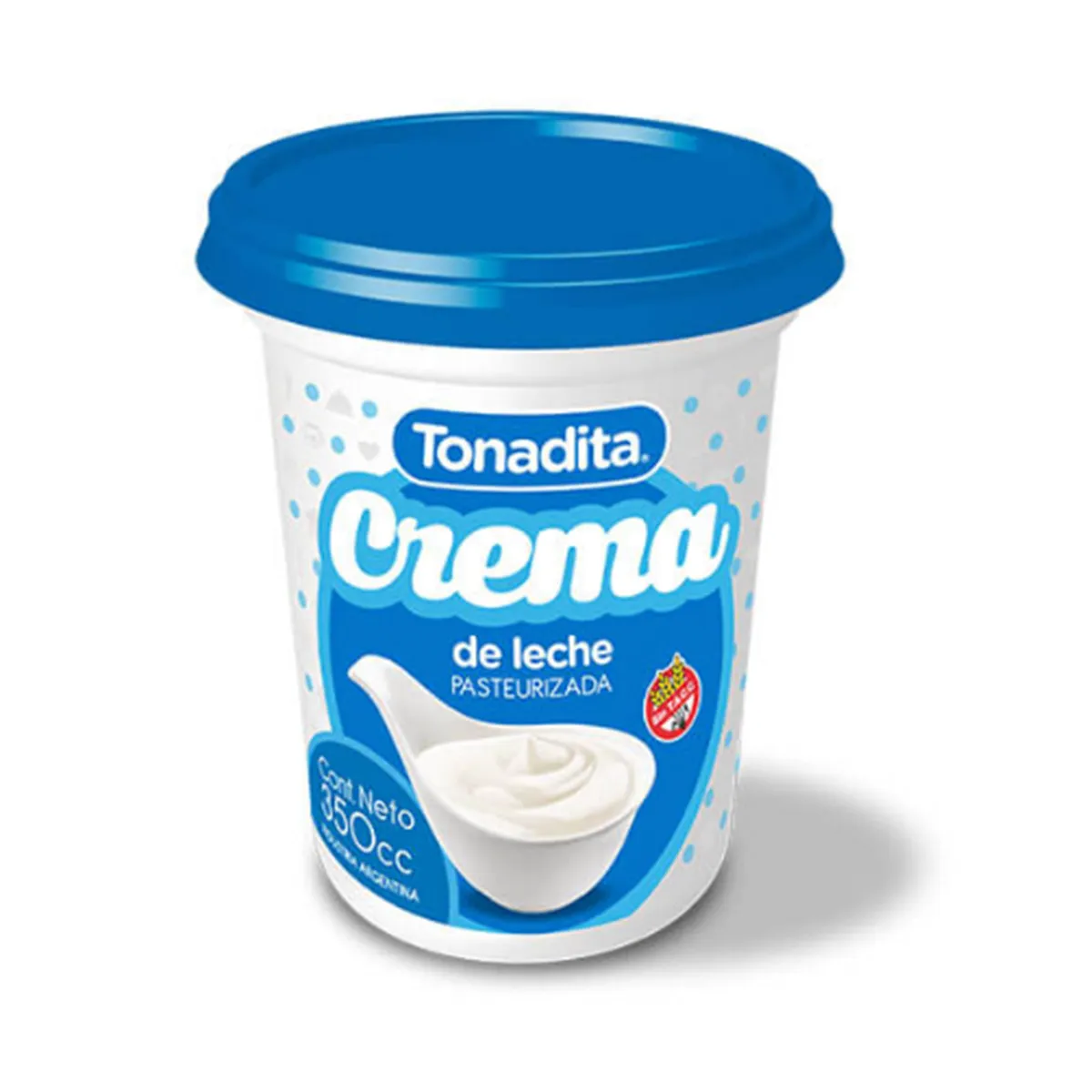 Crema Tonadita tradicional 350 cc.
