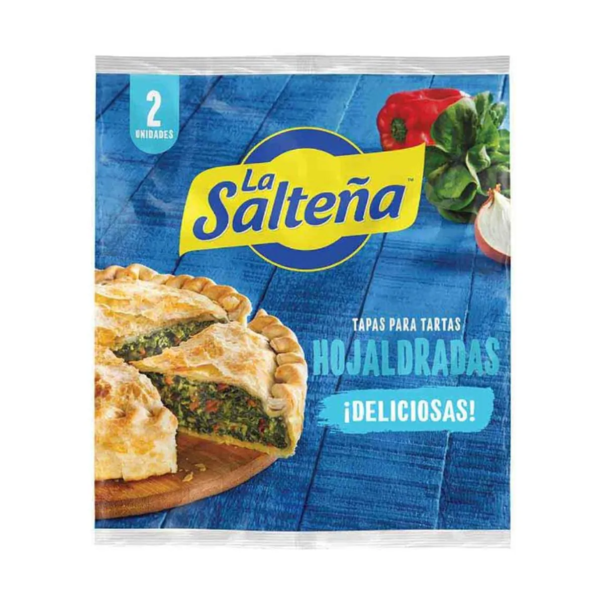 Tapa para pascualina hojaldre La salteña 2 uni