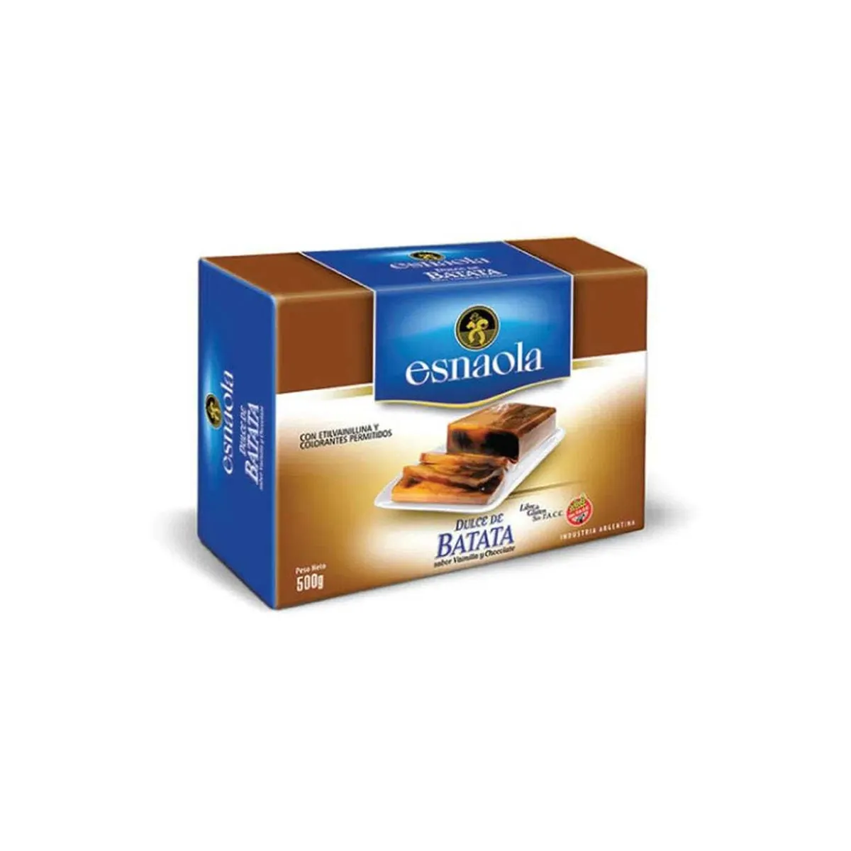 Dulce de batata con chocolate Esnaola 500 grs