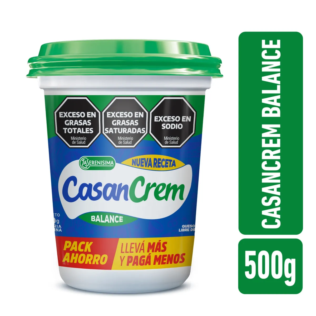 Queso blanco balance Casancrem 500 grs