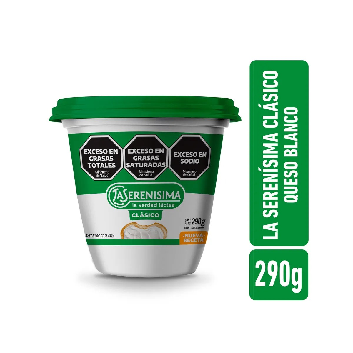 Queso blanco light La SerenÍsima clásico 290 grs