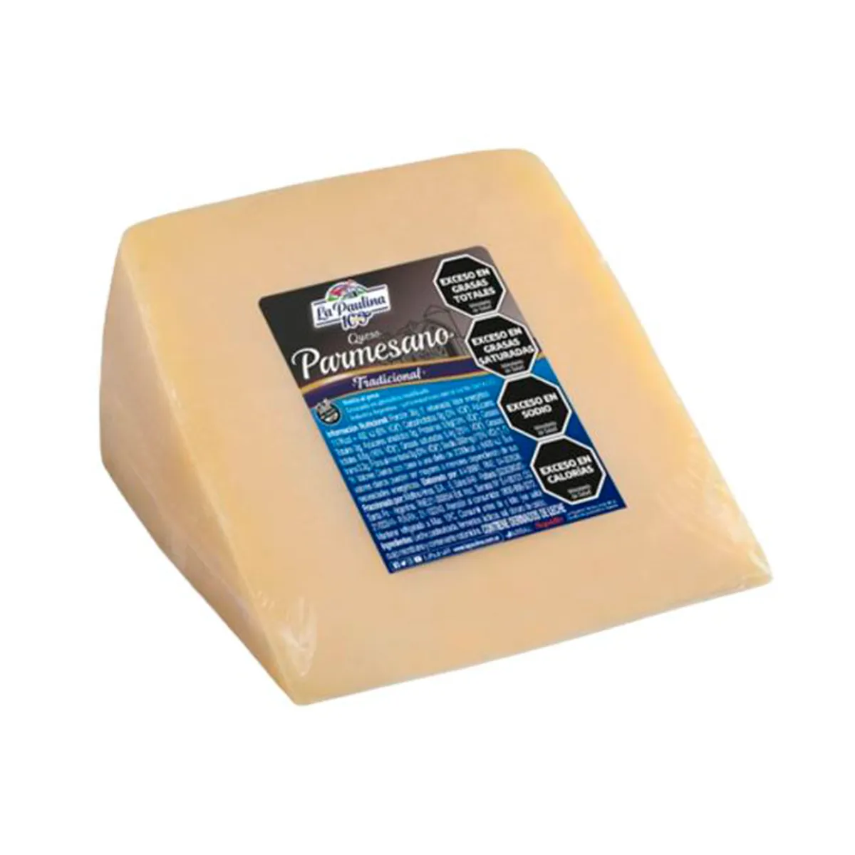 Queso parmesano La Paulina fraccionado en origen