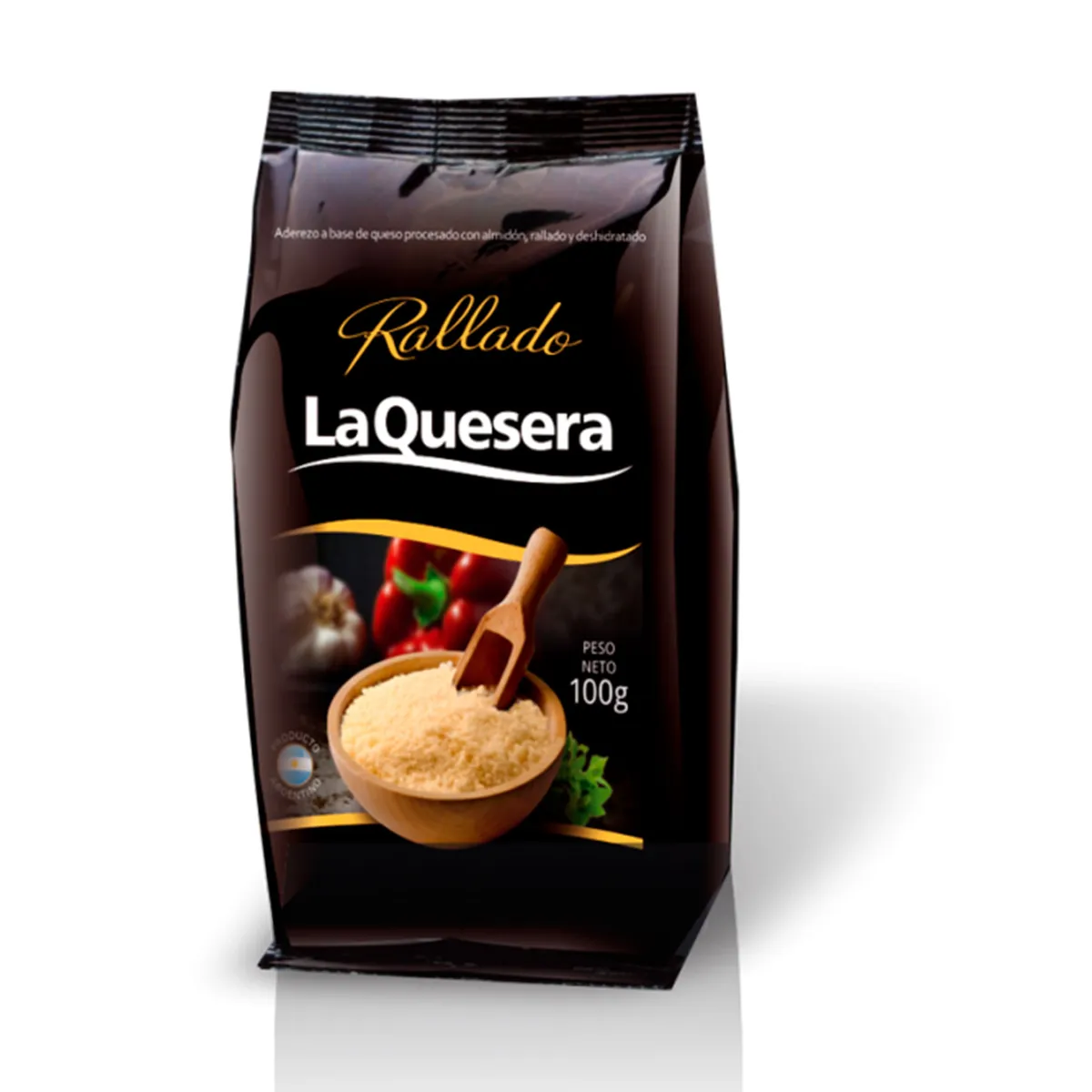 Alimento a base de queso rallado La quesera 100 g.