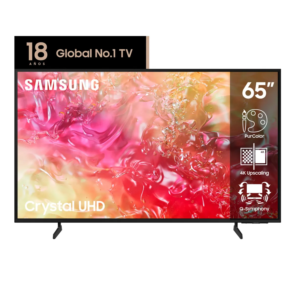 Smart tv 65" Samsung 4k tizen un65du7000gczb